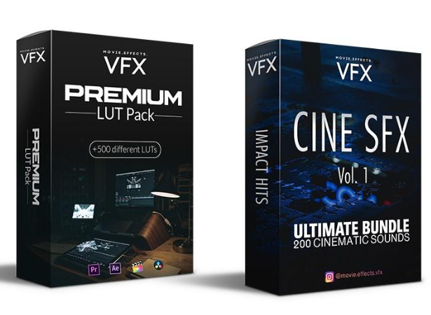 CINE SFX Vol. 1 Ultimate Bundle & Premium LUT Pack (Premium)