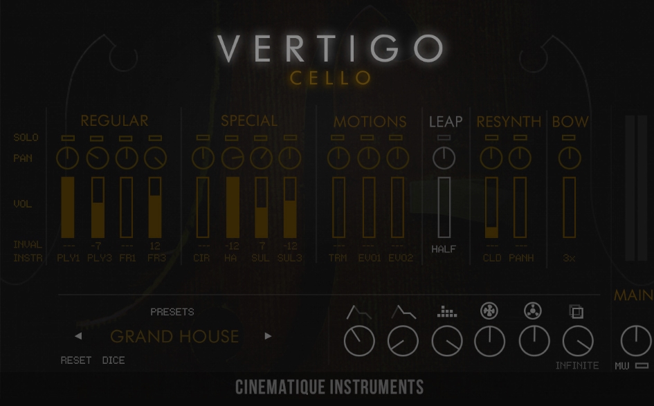 Cinematique Instruments Vertigo Cello Content [Halion] (Premium)