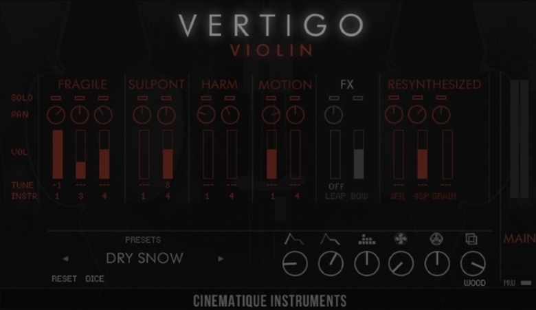 Cinematique Instruments Vertigo Violin Content [Halion] (Premium)