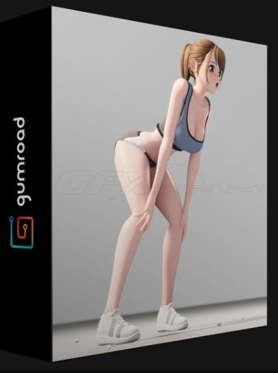 GUMROAD – ANIME CHARACTER MODELING & ANIMATION FULL REAL-TIME PROCESS (Premium)