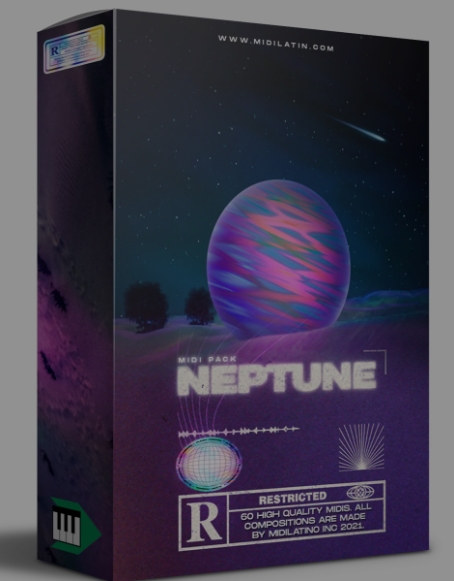 Midilatino Neptune Reggaeton MIDI Pack [WAV, MiDi] (Premium)