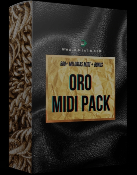 Midilatino ORO Reggaeton MIDI Pack [MiDi] (Premium)