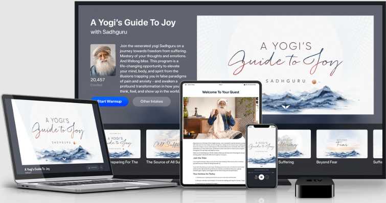 MindValley – Sadhguru – A Yogi’s Guide To Joy (Premium)