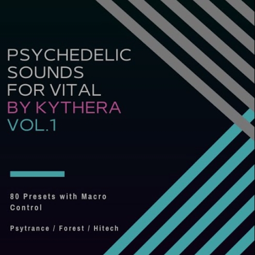 Psychedelic Sounds for Vital by Kythera Vol.1 [Synth Presets]