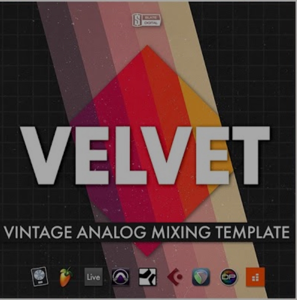 Slate Academy Velvet Vintage Analog Mix Template [DAW Templates] (Premium)