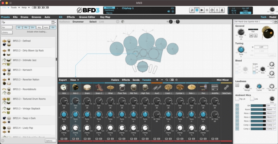 inMusic Brands BFD3 v3.4.4.31 CE [MacOSX] (Premium)