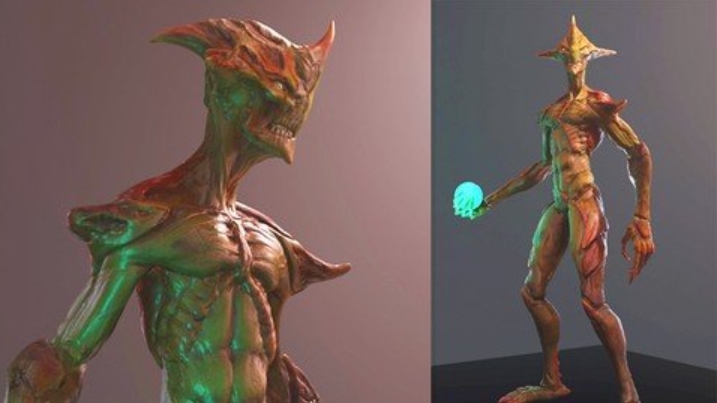 3D Game Character Creature – Full Complete Pipeline (Premium)