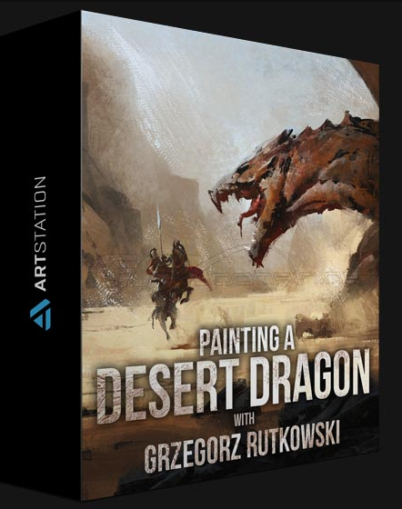 ARTSTATION – DESERT DRAGON DEMO BY GREG RUTKOWSKI (Premium)