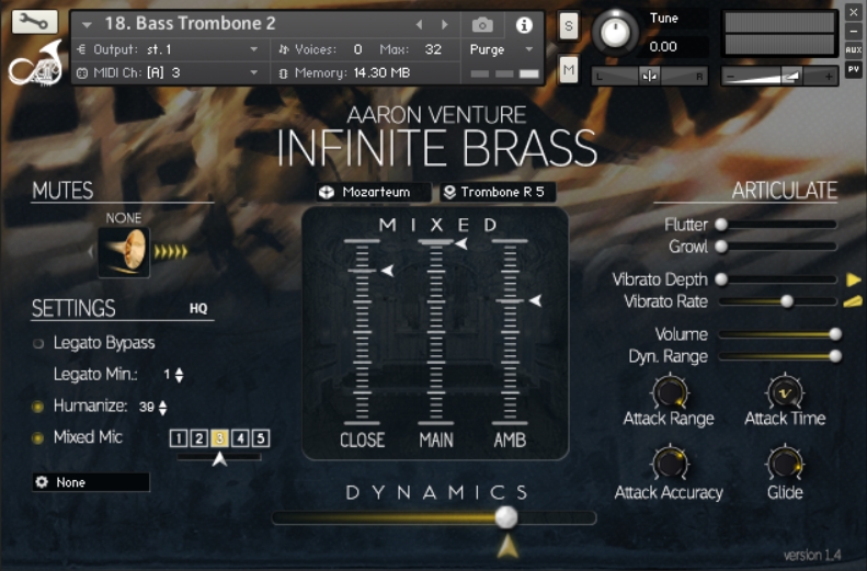 Aaron Venture Infinite Brass v1.6 [KONTAKT] (Premium)