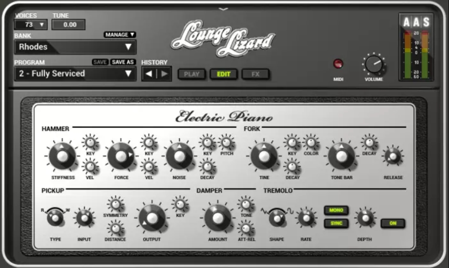 Applied Acoustics Systems Lounge Lizard EP-4 v4.4.2 [WiN, MacOSX] (Premium)