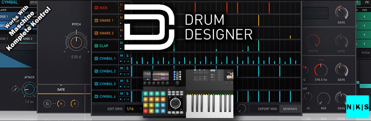 Freelance Sound Labs UVI Drum Designer NKS Library for Komplete Kontrol \ Maschine [DAW Addons] (Premium)