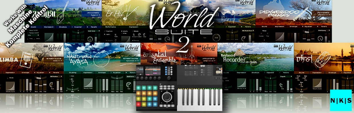 Freelance Sound Labs UVI World Suite 2 NKS Library for Komplete Kontrol \ Maschine [DAW Addons] (Premium)