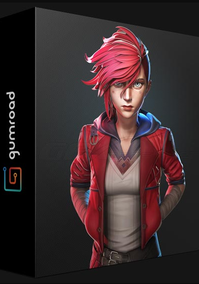 GUMROAD – VI CHARACTER CREATION IN BLENDER  (Premium)