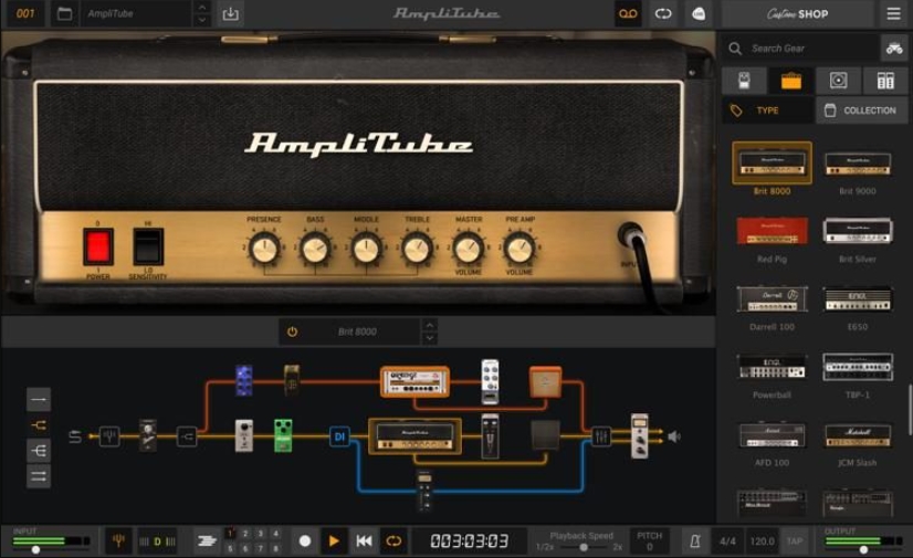 IK Multimedia AmpliTube 5 MAX v5.4.1 [U2B] [MacOSX] (Premium)