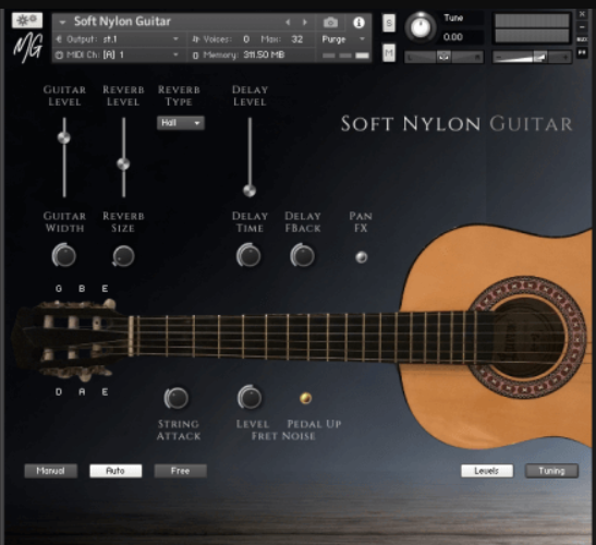 MG Soft Nylon Guitar [KONTAKT] (Premium)