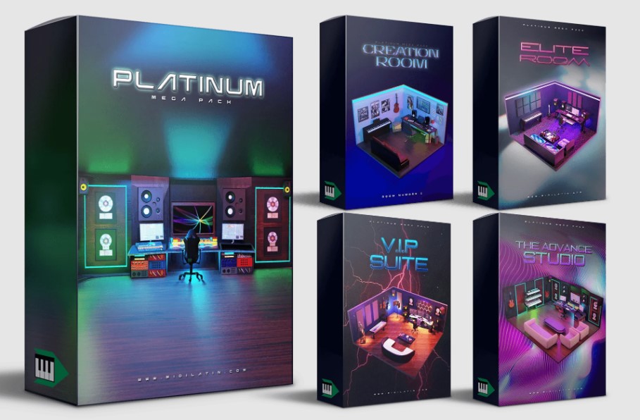 Midilatino Platinum Mega Pack [WAV, MiDi] (Premium)