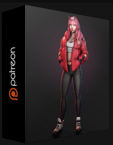 PATREON – CHARACTER SCULPT PACKAGE #43 – ZERO TWO BY YANSCULPTS (Premium)