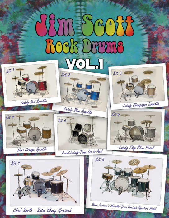 Platinum Samples Jim Scott Rock Drums Vol.1 [BFD3] (Premium)