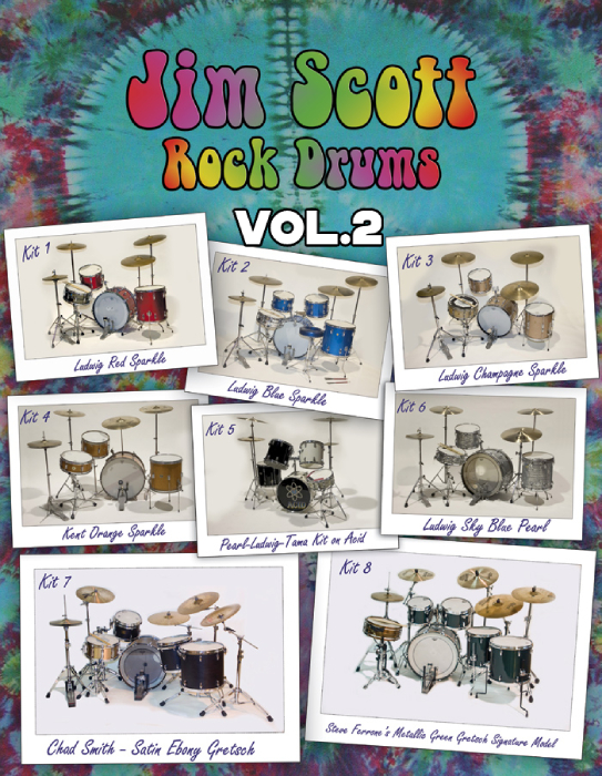 Platinum Samples Jim Scott Rock Drums Vol.2 [BFD3]