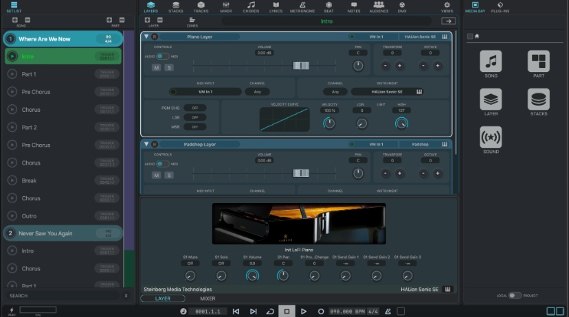 Steinberg VST Live Pro v1.0.10 [MacOSX] (Premium)