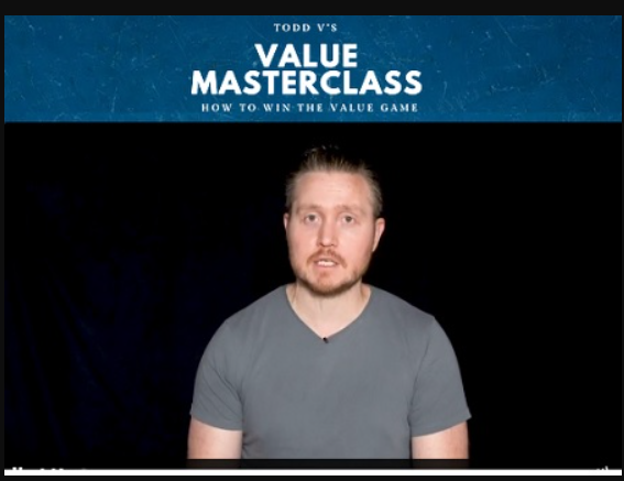 Todd V – Value Masterclass 2021 (Premium)