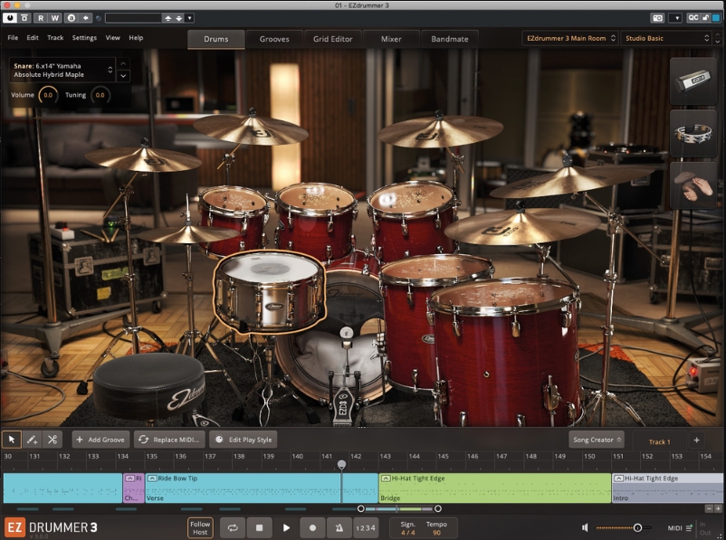 Toontrack EZdrummer 3 v3.0.3 [U2B] Update [MacOSX] (Premium)