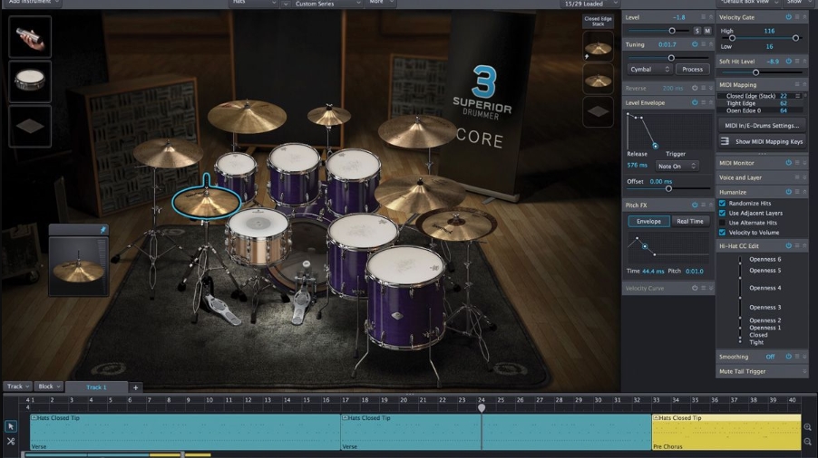 Toontrack Superior Drummer 3 v3.3.2 [U2B] Update [MacOSX] (Premium)