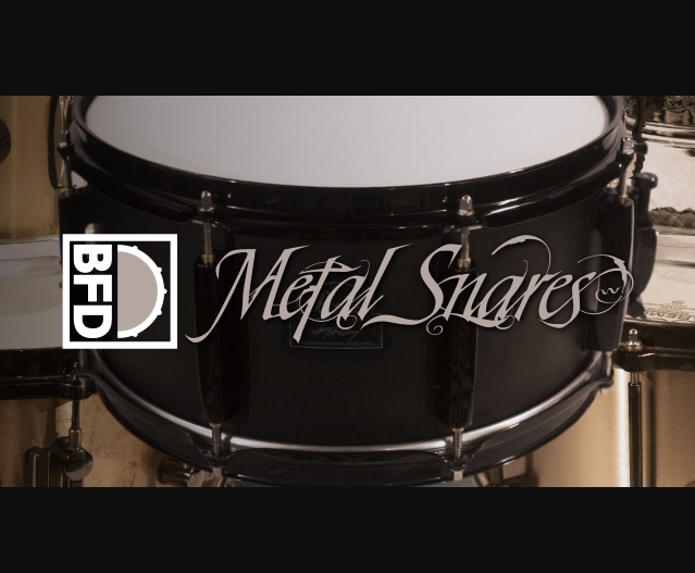 inMusic Brands BFD Metal Snares [BFD3] (Premium)