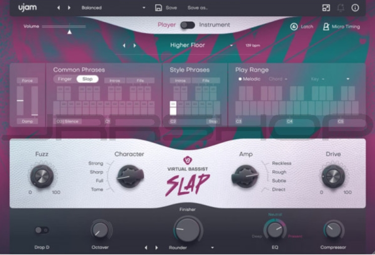 uJAM Virtual Bassist SLAP v2.1.1.303 [WiN] (Premium)