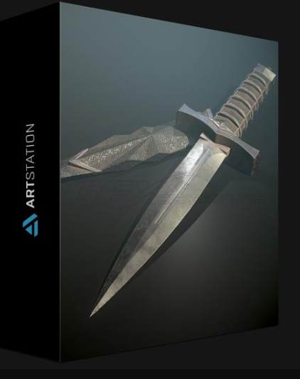 ARTSTATION – REALISTIC DAGGER GAME ASSET CREATION IN BLENDER (Premium)