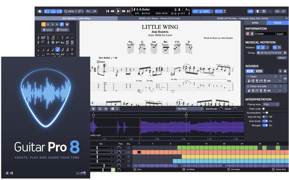 Arobas Music Guitar Pro 8 v8.0.1 Build 28 [WiN] (Premium)