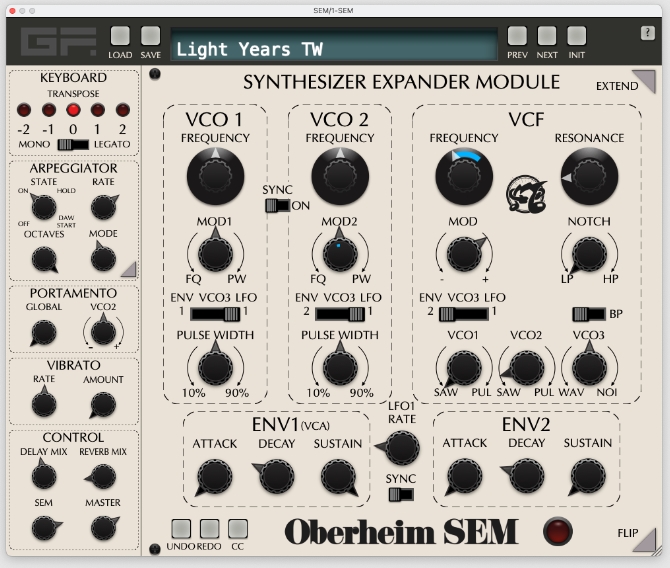 GForce Oberheim SEM v1.0.0 [WiN] (Premium)