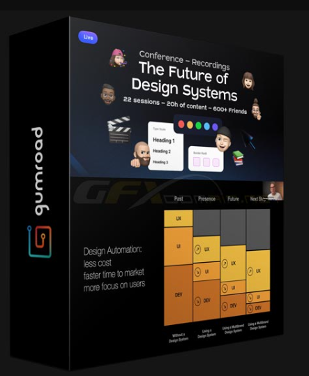 GUMROAD – THE FUTURE OF DESIGN SYSTEMS CONFERENCE (Premium)