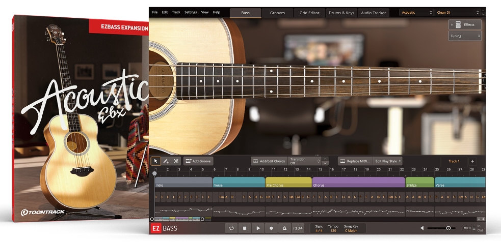 Toontrack Acoustic EBX v1.0.0 [EZbass] (Premium)