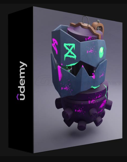 UDEMY – CREATE A JINX GRENADE IN BLENDER AND SUBSTANCE PAINTER BY PORADA VSEVOLOD (Premium)