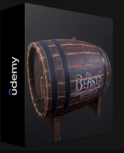 UDEMY – CREATING AN OLD BARREL IN BLENDER (Premium)