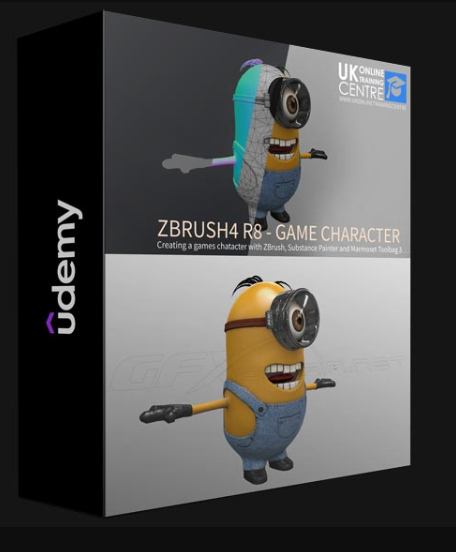 UDEMY – GAME CHARACTER COURSE – ZBRUSH TO SUBSTANCE PAINTER AND MORE (Premium)