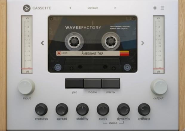 Wavesfactory Cassette v1.0.6 [U2B] [MacOSX] (Premium)