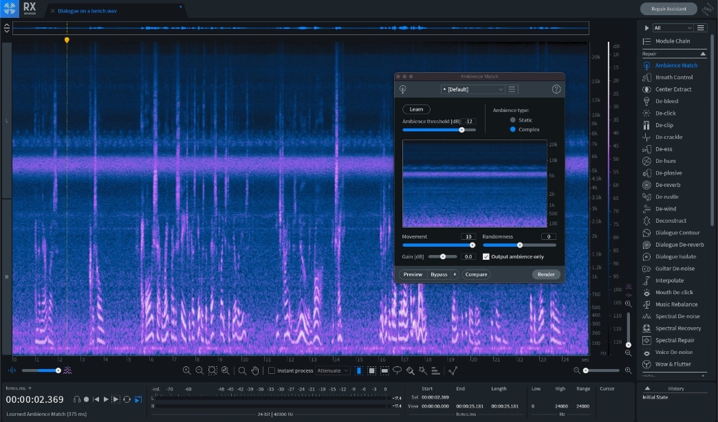 iZotope RX 9 Audio Editor Advanced v9.3.1 CE / v9.0.1 [WiN, MacOSX] (Premium)