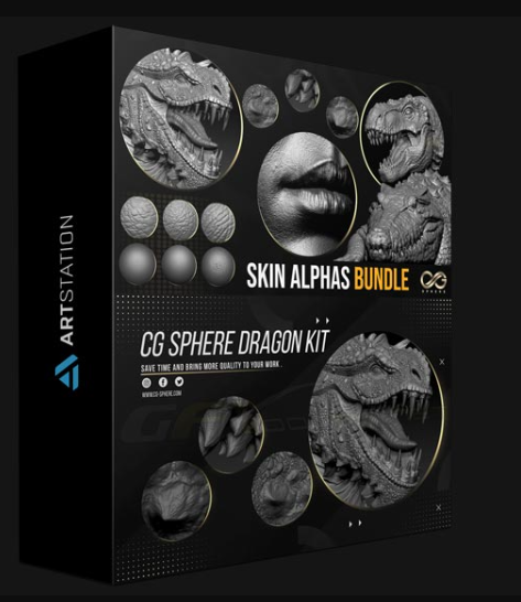 ARTSTATION – CGSPHERE SKIN ALPHAS BUNDLE (Premium)