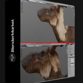 BLENDER MARKET – REALTIME FUR SCATTER BY BLENDER EASY (Premium)