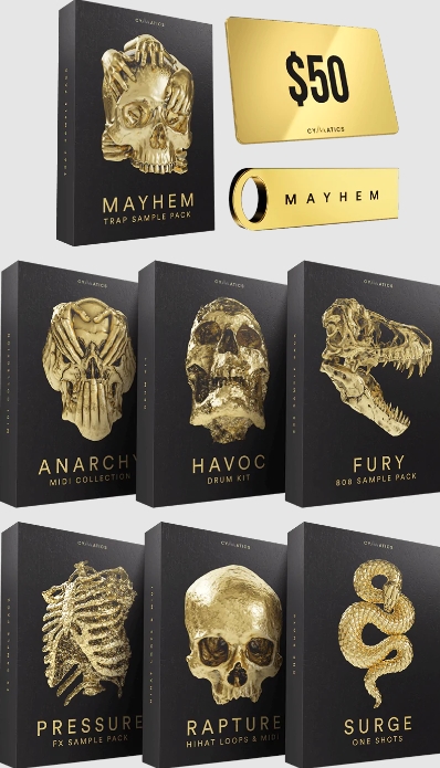 Cymatics MAYHEM Ultimate Trap Sample Collection [MULTiFORMAT]