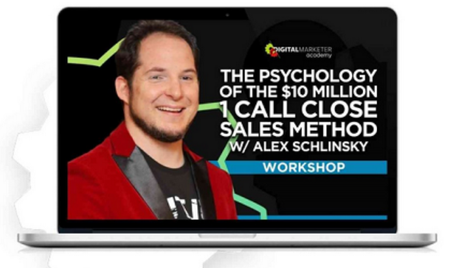 Digital Marketer – The Psychology Of The $10 Million 1 Call Close Sales Method (Premium)