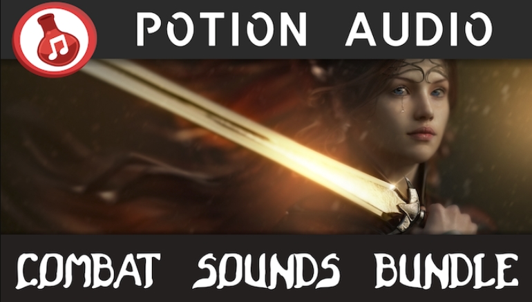 GameDev Market Combat Sounds Bundle Collection [WAV]