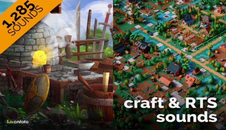 GameDev Market Craft and RTS Sounds Pack [WAV] (Premium)