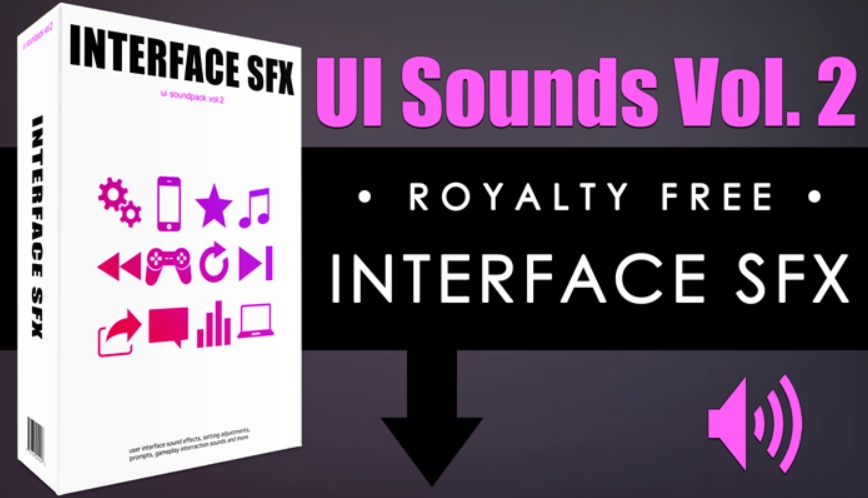 GameDev Market INTERFACE SFX Vol.2 [WAV]