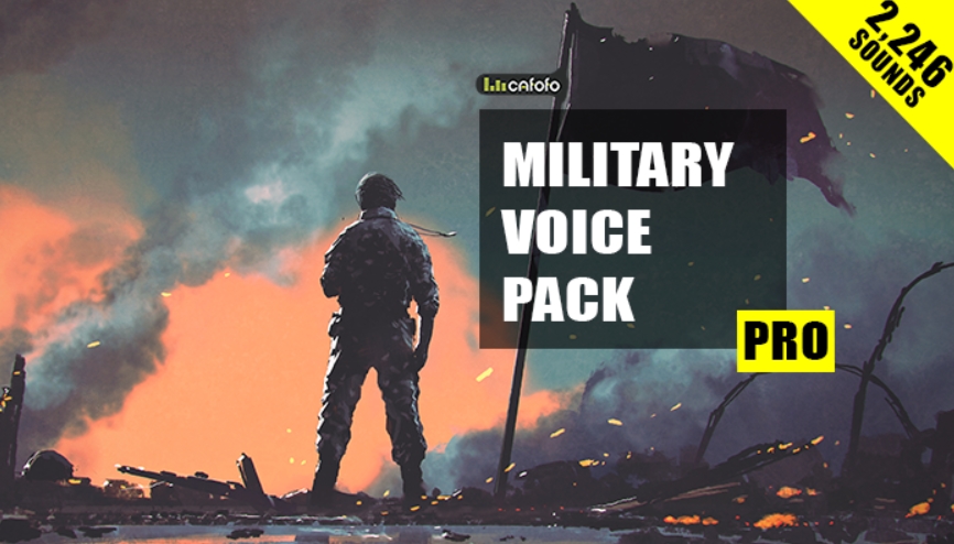 GameDev Market Military Voice Pack PRO [WAV] (Premium)