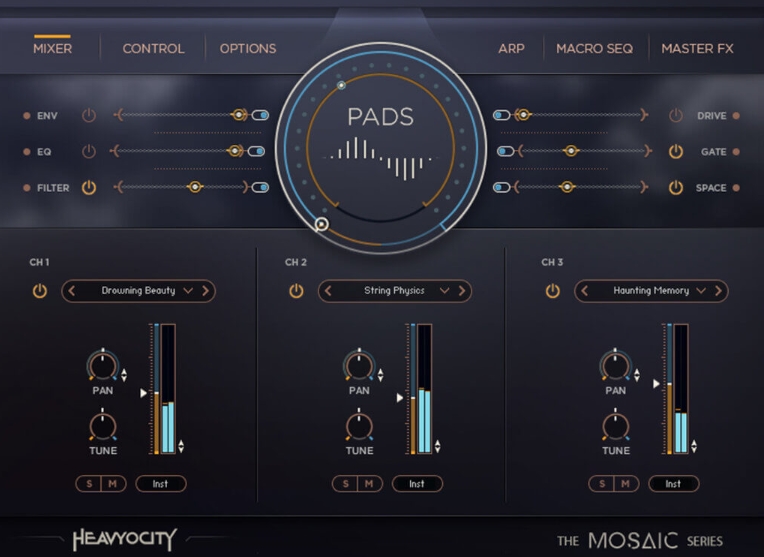 Heavyocity Mosaic Pads [KONTAKT]