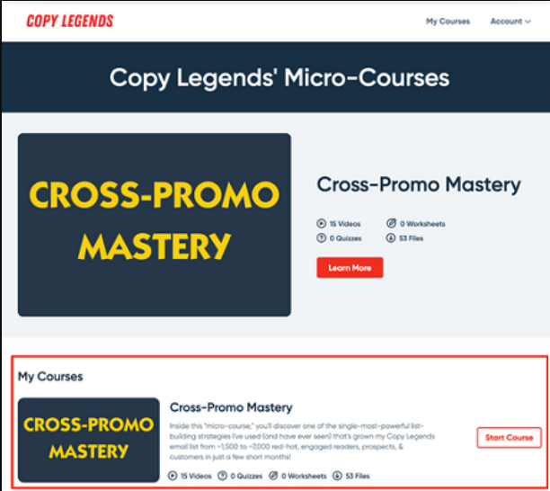 Matt Bockenstette – Cross Promo Mastery