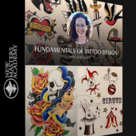 NEW MASTERS ACADEMY – FUNDAMENTALS OF TATTOO DESIGN WITH LOUISE GASCA (premium)